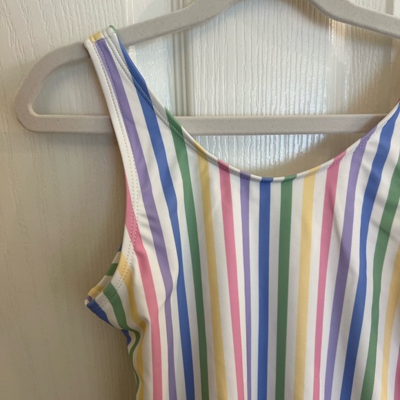 NWOT Gap Kids Striped swimsuit size Large - Picture 3 of 5